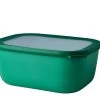 Mepal Cirqula Rechthoekige Kom Met Deksel 3 Liter Kunststof Vivid Green -Keukengerei Winkel 106261095400 mepal multi bowl cirqula 3000 ml rectangular vivid green