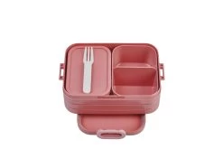 Mepal Bento Lunchbox Midi 18,5 X 12 Cm Kunststof Vivid Mauve -Keukengerei Winkel 107632178700 mepal bento lunch box midi tab vivid mauve