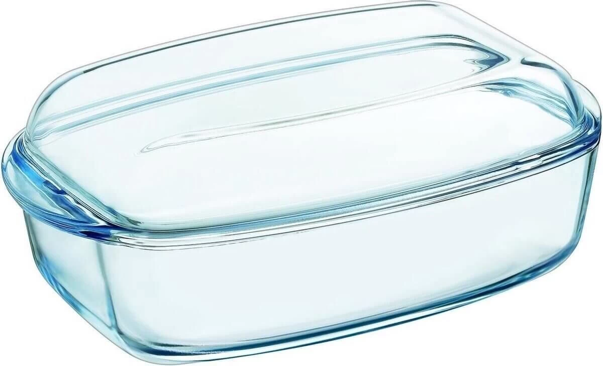 Pyrex Ovenschaal Met Deksel 37 X 22 Cm Glas 3 Pyrex Ovenschaal Met Deksel 37 X 22 Cm Glas