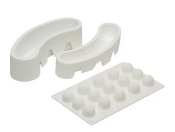 Silikomart Professional Stella Del Circo Bakvormset 3-delig Wit