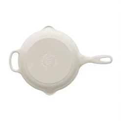Le Creuset Skillet Koekenpan ø 23 Cm Gietijzer Meringue -Keukengerei Winkel 20182237160422 le creuset signature cast iron round skillet 23cm meringue 2