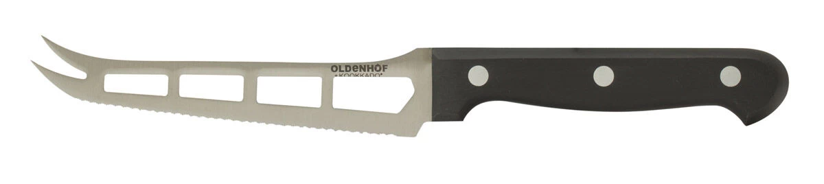 Oldenhof Kaasmes Met Uitsparingen 14 Cm Rvs Zwart 3 Oldenhof Kaasmes Met Uitsparingen 14 Cm Rvs Zwart