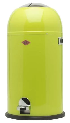 Wesco Kickmaster Afvalemmer Rond 33 Liter Lime-groen