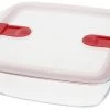 Pyrex Cook & Heat Vierkante Ovenschaal Met Deksel 2.2 L Glas