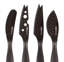 Boska Mini Monaco+ Zwart Rvs 4-delig 12 Boska Mini Monaco+ Zwart Rvs 4-delig -Keukengerei Winkel 307088 4