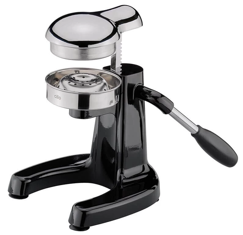 Cilio Positano Profi Citruspers 25 Cm Rvs Zwart 4 Cilio Positano Profi Citruspers 25 Cm Rvs Zwart - Afbeelding 2