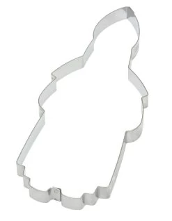 Gobel Sinterklaas Uitsteekvorm 20 Cm Rvs Glans