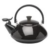 Le Creuset Zen Fluitketel 1,5 Liter Staal Zwart 1 Le Creuset Zen Fluitketel 1,5 Liter Staal Zwart -Keukengerei Winkel 5842 42059 1