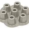 Nordic Ware Koekbekers Bakvorm 7 Stuks ø 5,5 Cm Aluminium Grijs -Keukengerei Winkel 7246 76592 1