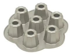 Nordic Ware Koekbekers Bakvorm 7 Stuks ø 5,5 Cm Aluminium Grijs