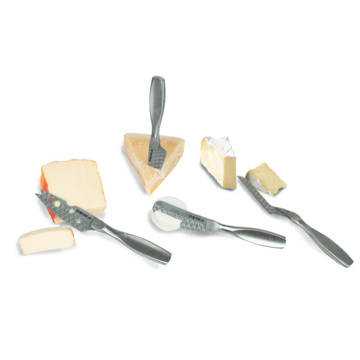Boska Monaco+ Mini Kaasmessenset Rvs 4-delig 5 Boska Monaco+ Mini Kaasmessenset Rvs 4-delig - Afbeelding 3
