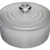Le Creuset Signature Braadpan Rond 3,3 Liter ø 22 Cm Gietijzer Mist Grey -Keukengerei Winkel brater rund 22 cm perlgrau le creuset 21177225412430.1517907380