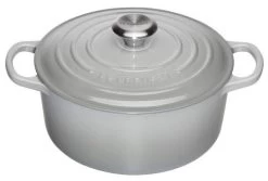 Le Creuset Signature Braadpan Rond 3,3 Liter ø 22 Cm Gietijzer Mist Grey