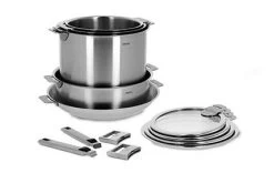 Cristel Strate Removable Sauteerpan Met Anti-aanbaklaag ø 26 Cm Rvs -Keukengerei Winkel cristel strate 8 12