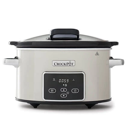 Crock-Pot Digital Slowcooker Met Klapdeksel 3,5 Liter Beige 3 Crock-Pot Digital Slowcooker Met Klapdeksel 3,5 Liter Beige