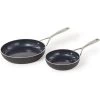 Demeyere Alu Industry Ceraforce Koekenpannenset 24 + 28 Cm -Keukengerei Winkel demeyere alu industy3 ceraforce 2428cm