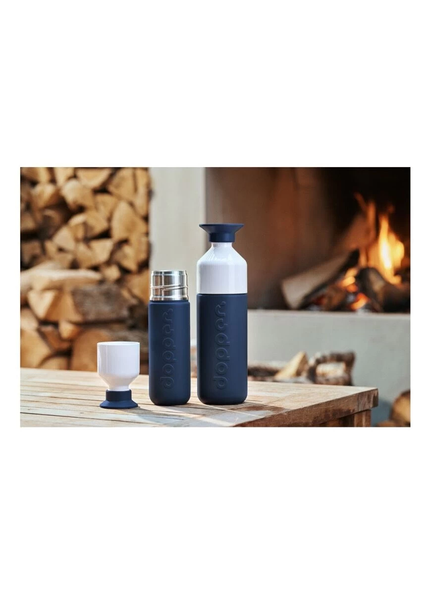 Dopper Insulated Drinkfles 350 Ml Rvs Breaker Blue 6 Dopper Insulated Drinkfles 350 Ml Rvs Breaker Blue - Afbeelding 4