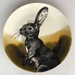 Duro Hunting Rabbit Bord 30 Cm Aardewerk