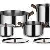 Alessi Edo Pannenset Rvs 7-delig 1 Alessi Edo Pannenset Rvs 7-delig -Keukengerei Winkel edo pannenset