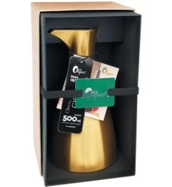 Olipac Cigno Cruet Oliekan In Giftbox 500 Ml Rvs Goudkleurig -Keukengerei Winkel g 66972510 347 vfp 2
