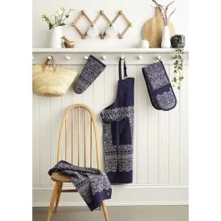 Ulster Weavers Indigo Batik Schort Katoen Blauw -Keukengerei Winkel indigo batik 2