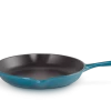 Le Creuset Skillet Koekenpan ø 26 Cm Gietijzer Deep Teal -Keukengerei Winkel lc 20200225 hl ps fs 20182266420422 001