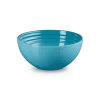 Le Creuset Saladeschaal 2,2 Liter ø 24 Cm Aardewerk Caribbean Blue