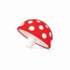 Ototo Magic Mushroom Wijnstop En -trechter Silicone Rood/wit 1 Ototo Magic Mushroom Wijnstop En -trechter Silicone Rood/wit -Keukengerei Winkel magic mushroom