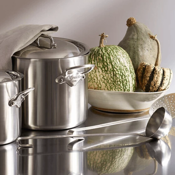 Mauviel M'Urban3 Lage Braadpan Met Rvs Deksel ø 20 Cm Rvs 4 Mauviel M'Urban3 Lage Braadpan Met Rvs Deksel ø 20 Cm Rvs - Afbeelding 2