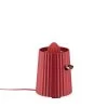 Alessi Plissé Elektrische Citruspers Kunststof Rood -Keukengerei Winkel mdl07 r lat