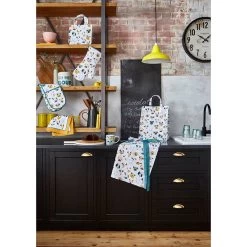 Ulster Weavers Mutley Crew Lange Pannenlap Katoen Blauw 7 Ulster Weavers Mutley Crew Lange Pannenlap Katoen Blauw -Keukengerei Winkel mutley crew