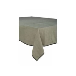 Haomy Letia Tafelkleed 170 X 170 Cm Linnen Kaki