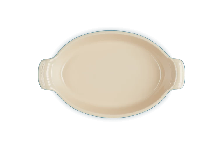 Le Creuset Ovenschaal Ovaal 28 Cm Aardewerk Deep Teal 5 Le Creuset Ovenschaal Ovaal 28 Cm Aardewerk Deep Teal - Afbeelding 3