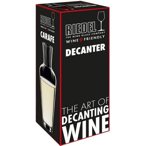 Riedel Wine Friendly Decanteerkaraf 1,32 Liter Kristalglas 4 Riedel Wine Friendly Decanteerkaraf 1,32 Liter Kristalglas - Afbeelding 2