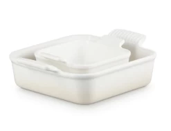 Le Creuset Ovenschalenset Aardewerk Meringue 2-delig