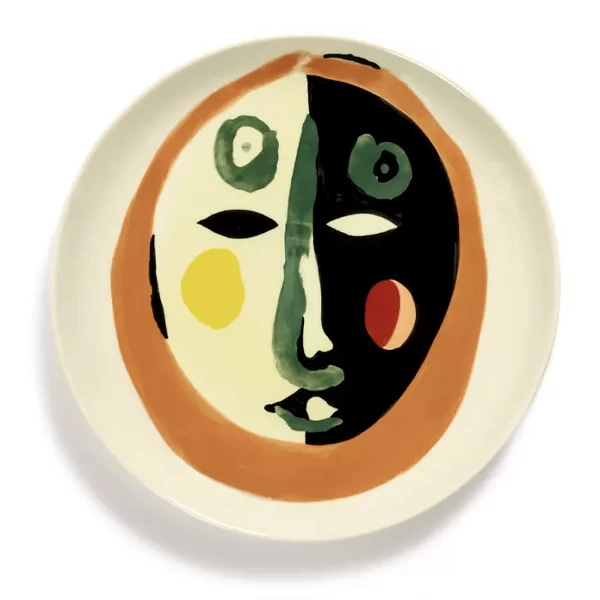 Serax Feast By Ottolenghi Bord M ø 22 Cm H 2 Cm Aardewerk Face 1 4 Serax Feast By Ottolenghi Bord M ø 22 Cm H 2 Cm Aardewerk Face 1 - Afbeelding 2