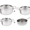 Cristel Oldenhof Jubileum 1821 Pannenset Rvs 4-delig -Keukengerei Winkel set7fcpf 1 1