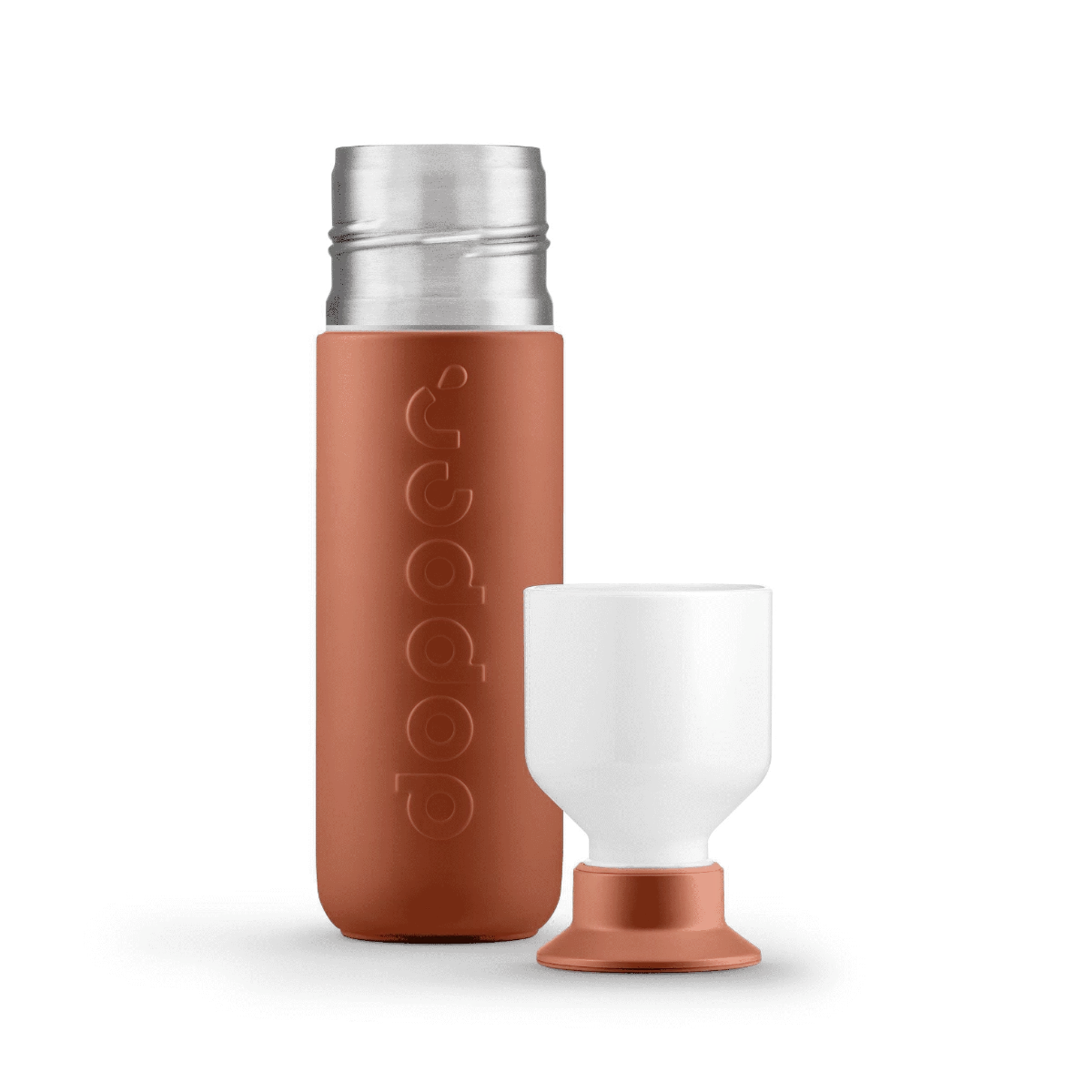 Dopper Insulated Drinkfles 350 Ml Rvs Terracotta Tide 5 Dopper Insulated Drinkfles 350 Ml Rvs Terracotta Tide - Afbeelding 3