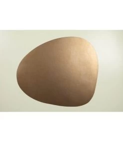 Finesse Skin Natur Pebble Placemat 40 X 46 Cm Leer Copper