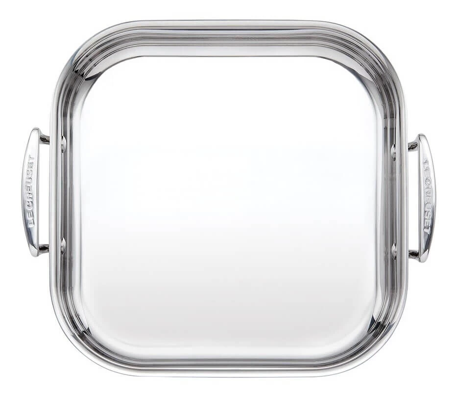 Le Creuset Magnetik Braadslede 26 Cm Rvs 4 Le Creuset Magnetik Braadslede 26 Cm Rvs - Afbeelding 2