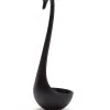 Ototo Swanky Drijvende Soeplepel 27,5 Cm Kunststof Zwart -Keukengerei Winkel swanky black