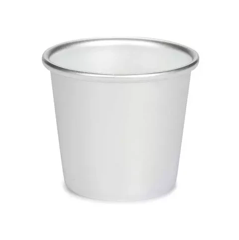 Patisse Timbaalvorm Ø 6 Cm Aluminium Grijs 4 Stuks 4 Patisse Timbaalvorm Ø 6 Cm Aluminium Grijs 4 Stuks - Afbeelding 2