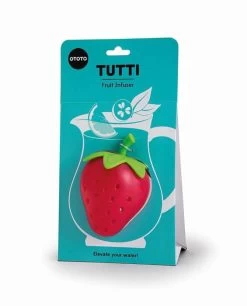 Ototo Tutti Fruitinfuser ø 7 Cm Kunststof Rood -Keukengerei Winkel tutti 3 1
